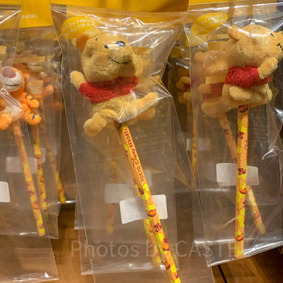 プーさんマスコット付き鉛筆