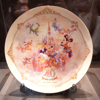絵皿（ディズニー40周年グッズ）
