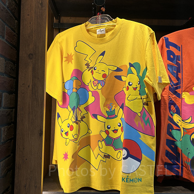 ピカチュウTシャツ