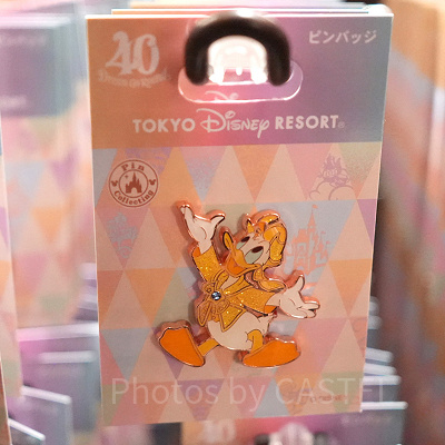 ピンバッジ（ディズニー40周年グッズ）