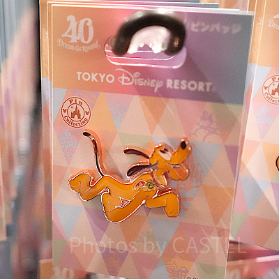 ピンバッジ（ディズニー40周年グッズ）