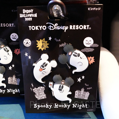 ピンバッジセット（2022年ディズニーハロウィングッズ）