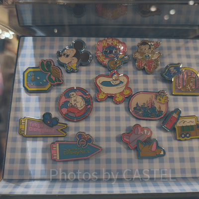 ピンバッジ(パークモチーフグッズ)