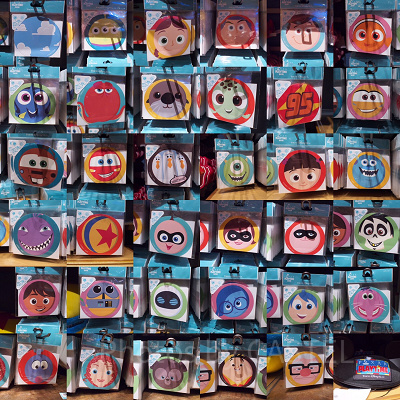 ピクサーキャラクターのステッカー