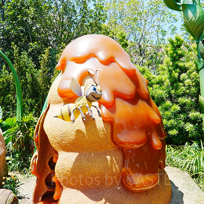 ピクシーホロウの夏のエリア