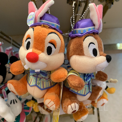 ぬいぐるみバッジ（チップとデール）