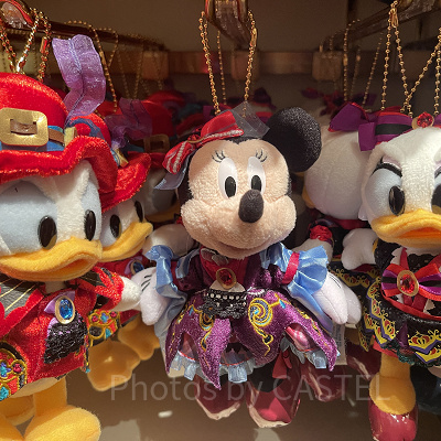 ぬいぐるみバッジ（ディズニーハロウィングッズ2024）