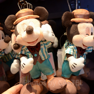 ぬいぐるみバッジ（ミッキーマウス）