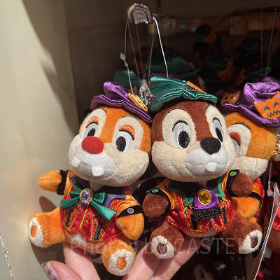 ぬいぐるみバッジセット（ディズニーハロウィングッズ2024）