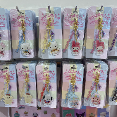 ぬいぐるみプリントアクリルキーホルダー