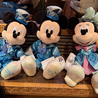 ミッキーぬいぐるみ(ディズニーシー25周年グッズ)