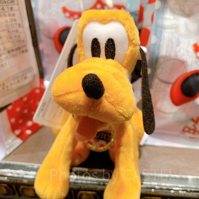 プルートぬいぐるみバッジ