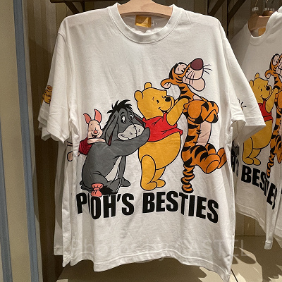 POOH 'S BESTIESTシャツ ユニセックス