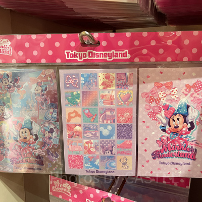 ポストカードセット（ミニーのファンダーランドグッズ）