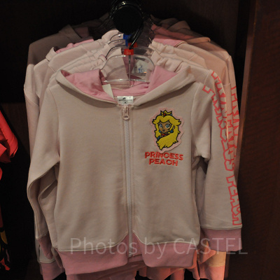 ピーチ姫のパーカー