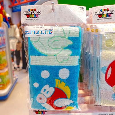 プクプクのフード付きタオル