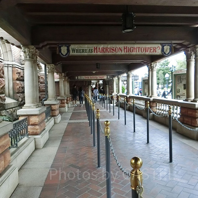 ホテルハイタワーに入る前のＱライン