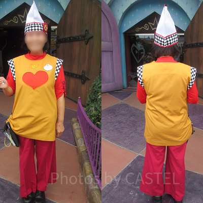 クイーン・オブ・ハートのバンケットホールのコスチューム