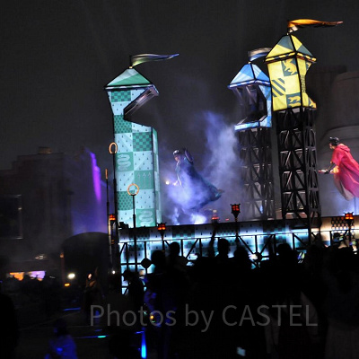 映画『ハリー・ポッター』で登場したクィディッチ／USJ新ナイトパレード