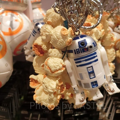 R2-D2のポップコーンキーチェーンストラップ