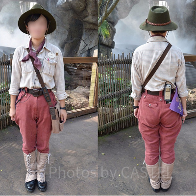 レイジングスピリッツキャストのコスチューム