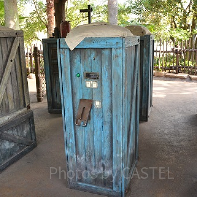 レイジング・スピリッツのファストパス発券機