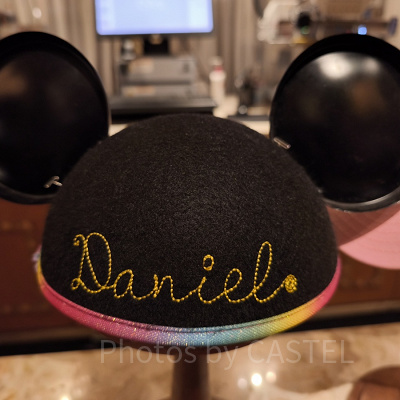 レインボー・トリムイヤーハット