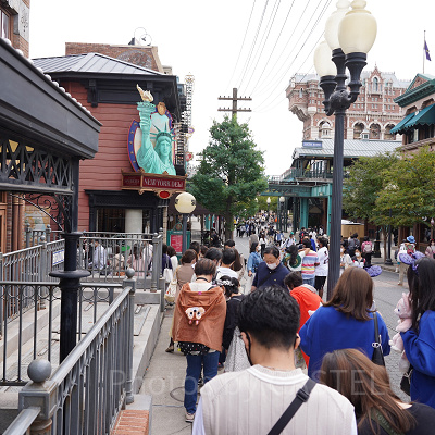 2022年10月8日(土)のレストラン待ち列（11時頃）