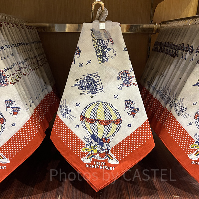 「レトロ気球グッズ」バンダナ