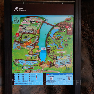 リバーワンダーのマップ