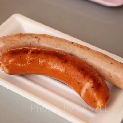 園内で食べられるソーセージはおみやげとしても人気