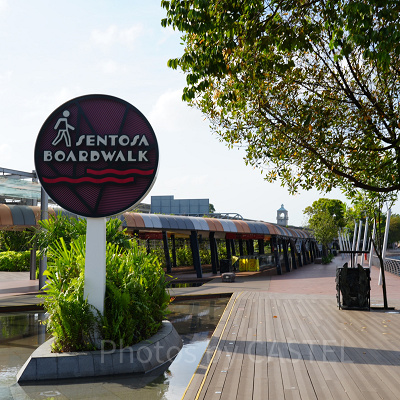 シーアクアリウム：セントーサボードウォーク（徒歩ルート）