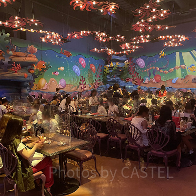 セバスチャンのカリプソキッチンの混雑状況 2022年8月1日13時30分ごろ