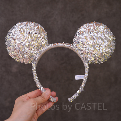 スパンコールカチューシャ