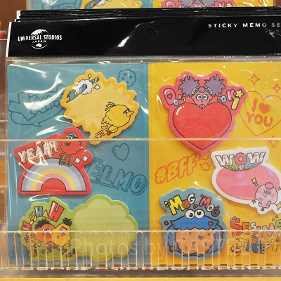 セサミストリートグッズ「POP EMOTION!」メモセット
