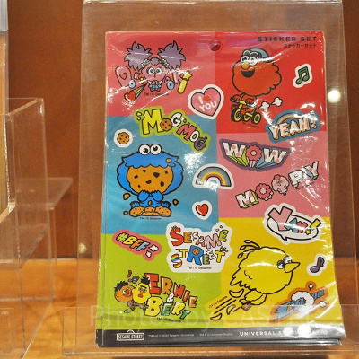 セサミストリートグッズ「POP EMOTION!」ステッカー