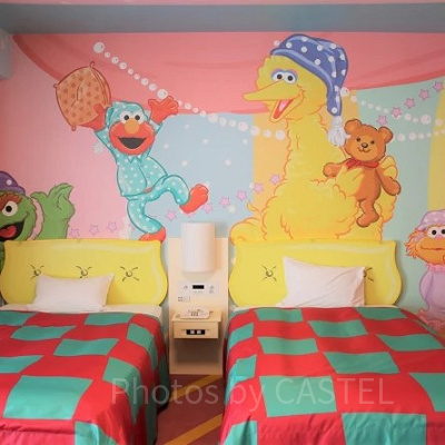 セサミストリート・パジャマパーティ・ルーム