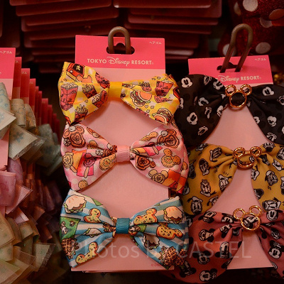 ミッキーモチーフのヘアゴム3個セット