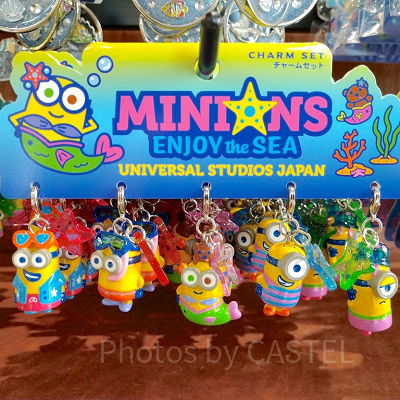 MINIONS ENJOY the SEAのチャーム5個セット