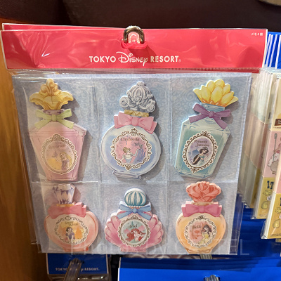 メモ6個セット（ディズニープリンセス）