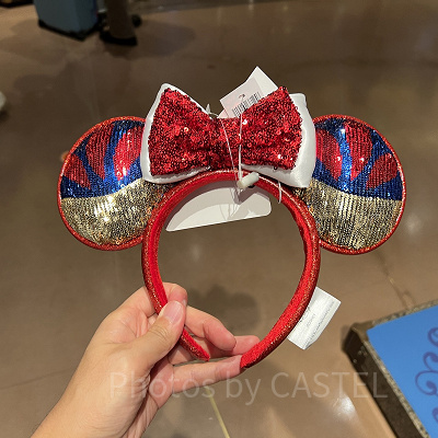 上海ディズニーカチューシャ：白雪姫ドレス風カチューシャ