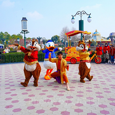 上海ディズニー：タイ・チー・ウィズ・キャラクター