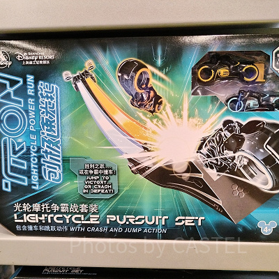 上海ディズニートロングッズ：ライトサイクル・パースート・セット