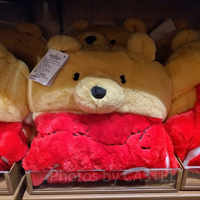 上海ディズニーくまのプーさんグッズ：プーさんのブランケット