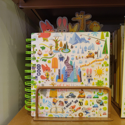 上海ディズニーズートピアグッズ：ノート