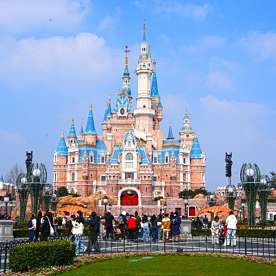 上海ディズニーランド：エンチャンテッド・ストーリーブック・キャッスル