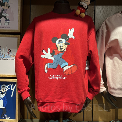 上海ディズニーランドグッズ：上海ディズニーランドロゴ＆ミッキーデザインシャツ