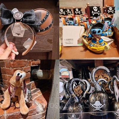上海ディズニーランドのカリブの海賊グッズ