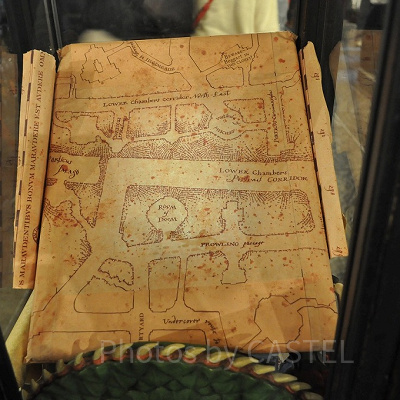 ハリー・ポッターに登場する「忍びの地図」／USJ