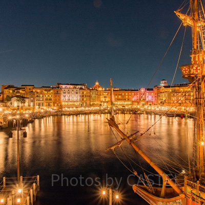 ディズニーシーで星空や夜景を撮影！夜空のカメラ設定とおすすめスポット